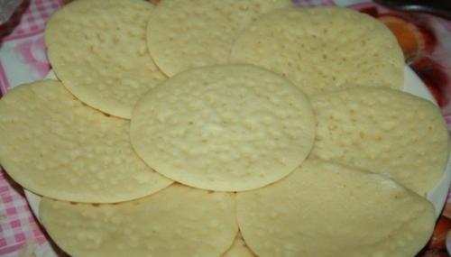 Арабские блинчики.  Ингредиенты: 03