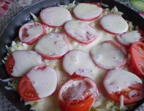 Нежная запеканка из кабачка? 05