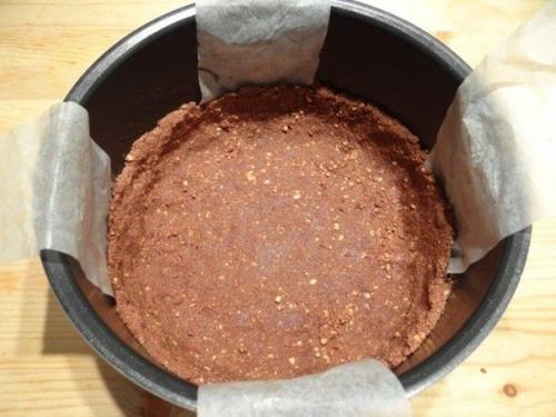 Творожный чизкейк с шоколадными пряниками. 03