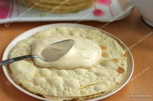 Торт Наполеон с очень вкусным кремом. 08