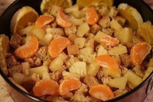 Желейный торт "Фруктовый Новый ГОД".