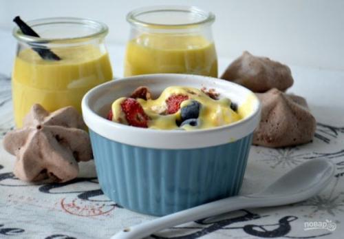 Сливочный заварной крем.