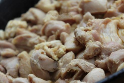 Слойки с курицей и сыром. 01