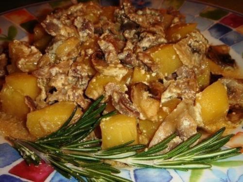 Очень вкусное жаркое.