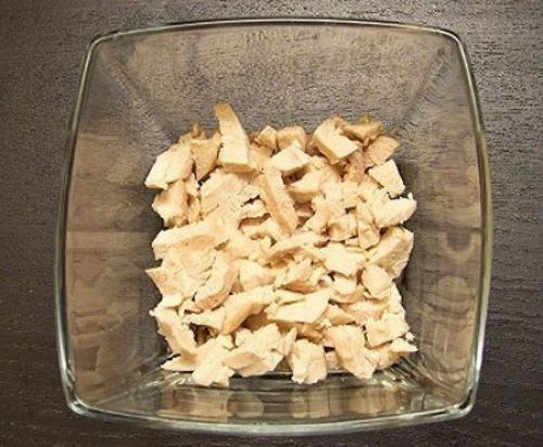 Салат Сказка.  Ингредиенты: 01