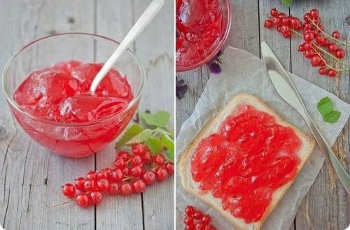 Желе из красной смородиы.