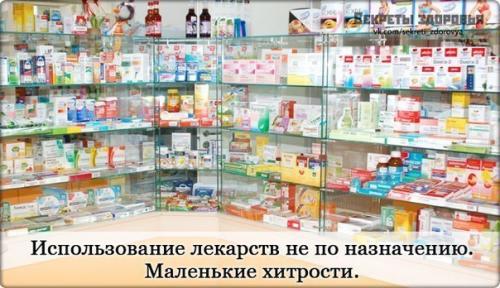 Нестандартные и очень эффективные рецепты из аптеки!