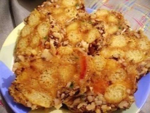 Пирожное картошка из кукурузных палочек. Пирожное из кукурузных палочек.