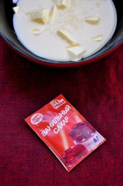 Пирожное Птичье Молоко. 04