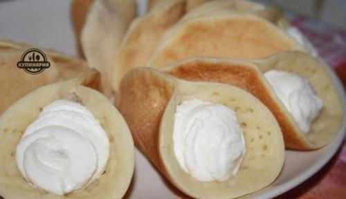 Арабские блинчики.  Ингредиенты: 06