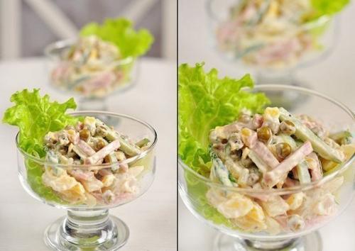 Топ - 10 салатов с ветчиной? 08