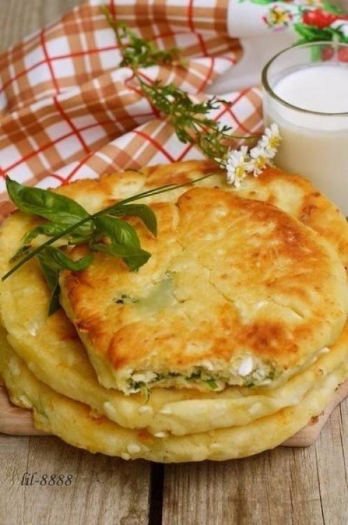 Сырные лепешки с разными начинками? Сырные лепешки с разными начинками?
