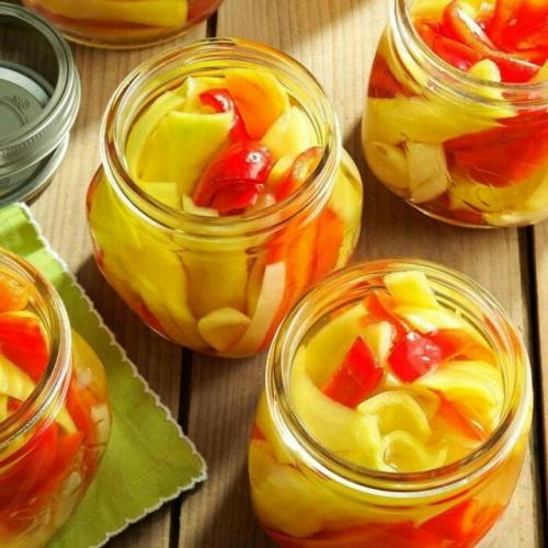 Маринованный перец, самый простой в приготовлении! 
