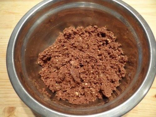 Творожный чизкейк с шоколадными пряниками. 01