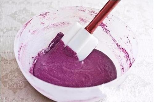 Черничные макарон.  Ингредиенты: 07