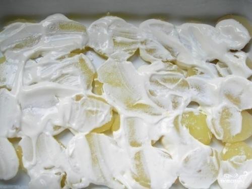 Картофельная запеканка.  Ингредиенты: 02