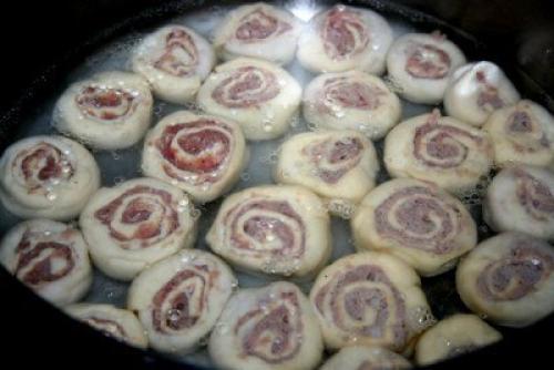 Штрумбы кубанские.   Штрумбы, это блюдо для тех, кто любит пельмени, но ленится лепить их. 03