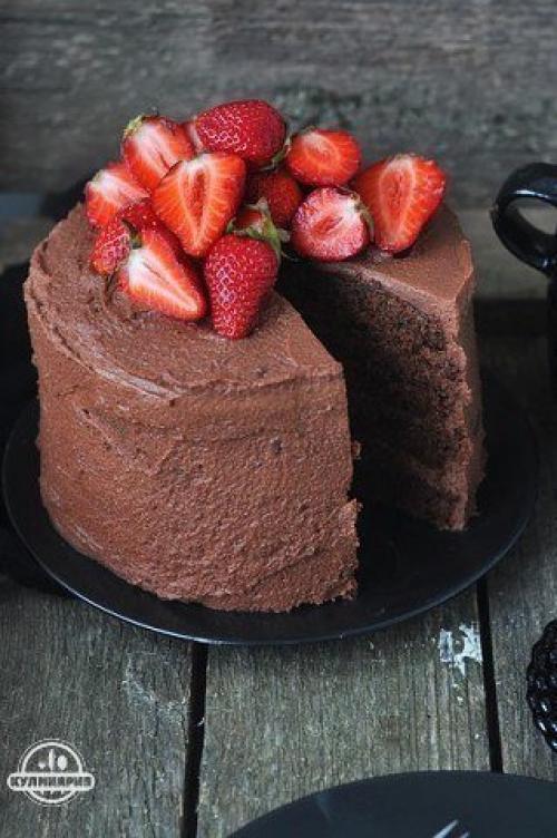 Шоколадный торт.  Вам потребуется: