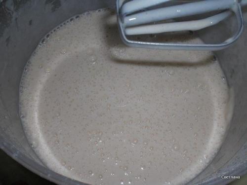 Нежнейшие блины на кефире с кипятком. 01