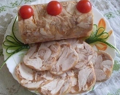 Интересная и вкусная идея закуски на пpaздничный стол! 
