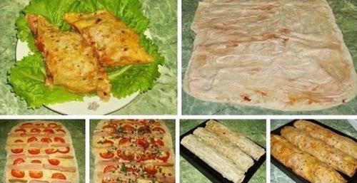 Фаршированный лаваш. Ингредиенты: Фаршированный лаваш. Ингредиенты: