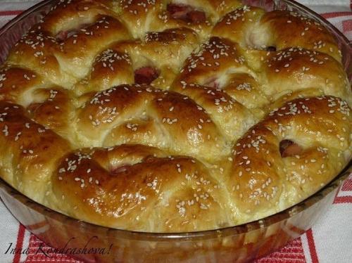 Дрожжевой пирог с ягодами от Инны Кондрашовой.