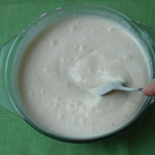 Манник на кефире простой. 07