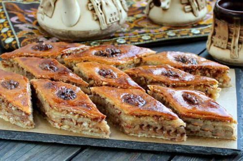 Пахлава армянская. Ингредиенты. Пахлава армянская. Ингредиенты.