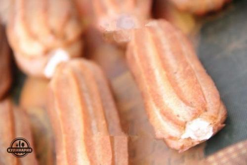 Шоколадные эклеры. Ингредиенты: 07