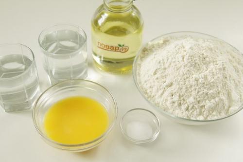 Узбекские слоеные лепешки. 01