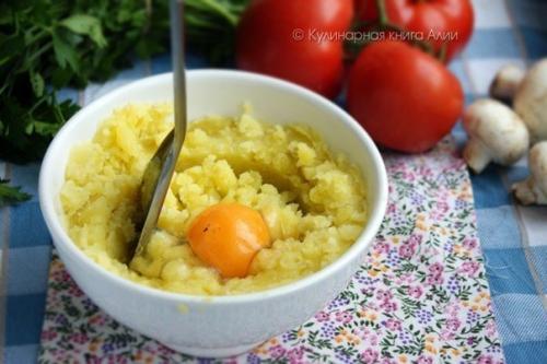 Гречневый суп с грибами и картофельными клёцками. 04