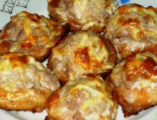 Фаршированные сушки.  Ингредиенты: