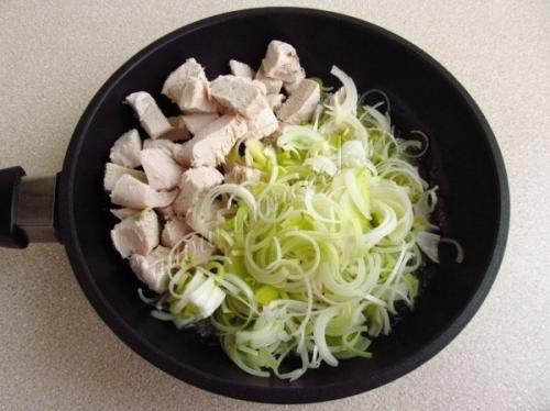 Английский куриный суп с плавленым сыром. 01