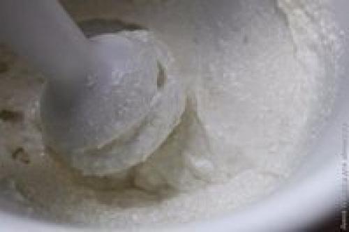 Творожное суфле с красной и черной смородиной. 06