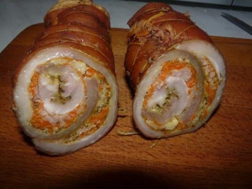 Оригинальный праздничный рецепт сала.