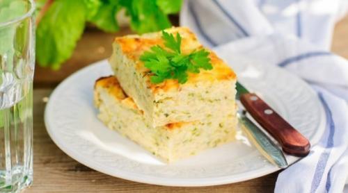 Кабачковый омлет.   Ингредиенты.