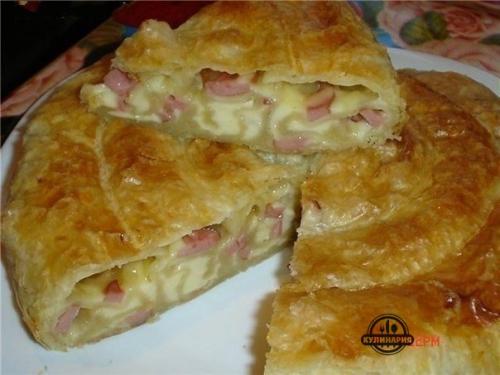 Сырная улитка.  Ингредиенты: