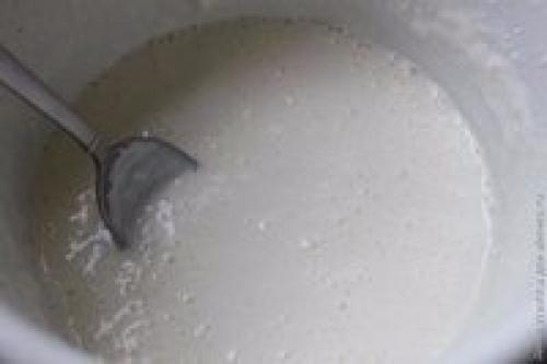 Творожное суфле с красной и черной смородиной. 05