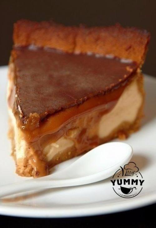 Творожник а-ля чизкейк с двойной глазурью. 07