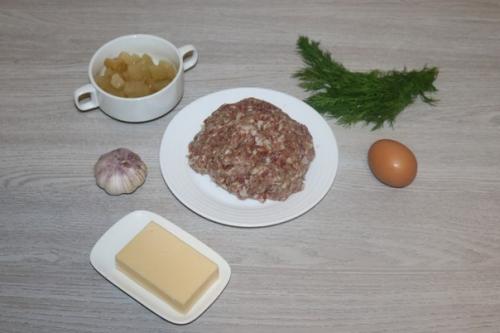 Мясной рулет с ананасами. 01
