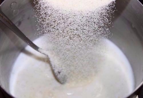 Манники жаренные.  Ингредиенты: 02