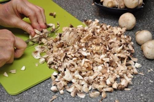 Грибной суп с сыром. 02