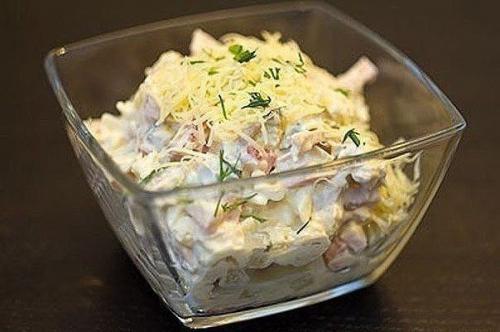 Вкусный салат и название интересное Русская Красавица. 04