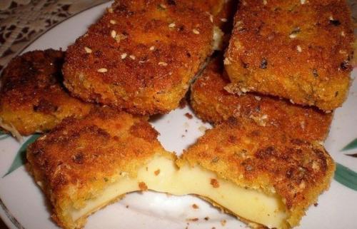 Жаренный сыр.
Оригинальная идейка? 

