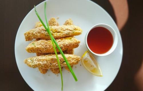 Яичные палочки.  Ингредиенты: