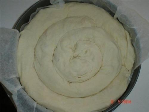 Сырная улитка.  Ингредиенты: 06