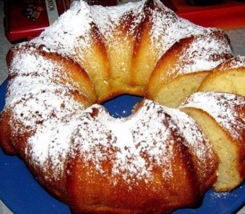 Быстрый кекс на кефире?