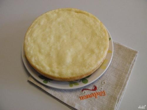 Манник на сметане.  Ингредиенты: 06