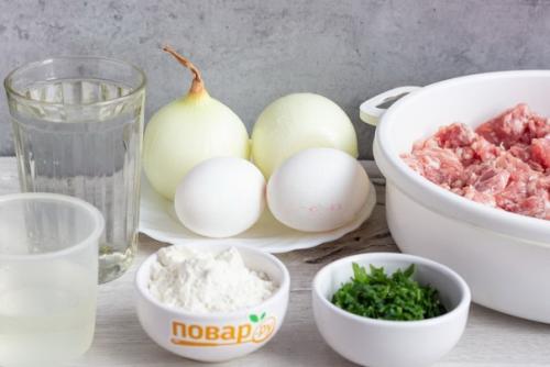 Пельмени Иркутские.  Ингредиенты: