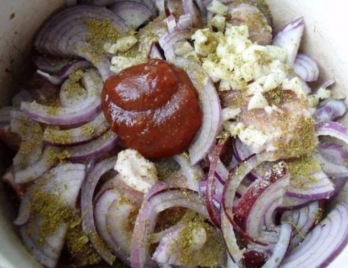 Оджахури?   Ингредиенты:   Свинина - 400 г. 02